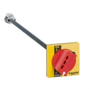 Schneider LV428942 Mando rotativo prolongador frontal rojo / amarillo
