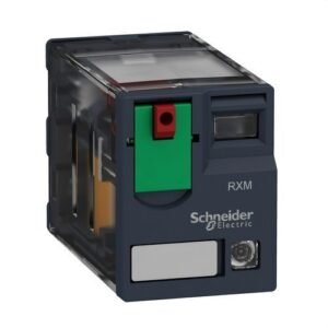 Schneider RXM4AB2B7 Relé miniatura 6A 4 NA/NF con LED 24V CA