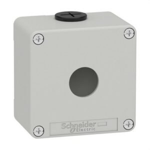 Schneider XAPD1201 Caja vacía con 1 orificio gris