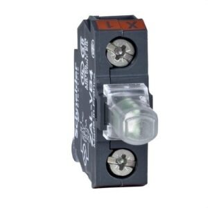 Schneider ZALVB1 Bloque luminoso LED integrado 24V placa blanco
