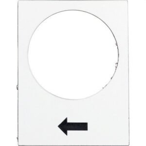 Schneider ZB2BY4901 ZB2BY4901 Etiqueta 30x40mm Fondo Blanco ARRIBA