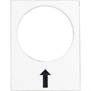 Schneider ZB2BY4907 Etiqueta 30x40mm blanco derecha PV