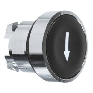 Schneider ZB4BA335 Cabeza pulsador diámetro 22 rasante negro flecha