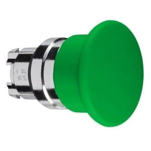 Schneider ZB4BC3 Cabeza pulsador seta diámetro 22 40mm verde