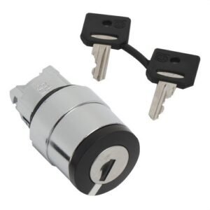 Schneider ZB4BG412 Cabeza selector con 2 posiciones cierre con llave