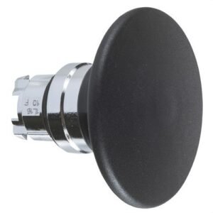 Schneider ZB4BR2 Cabeza pulsador seta diámetro 22 60mm negra