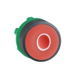 Schneider ZB5AA432 Cabeza pulsador diámetro 22 rasante rojo "O"