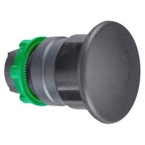 Schneider ZB5AC2 Cabeza pulsador seta diámetro 40 negra embellecedor