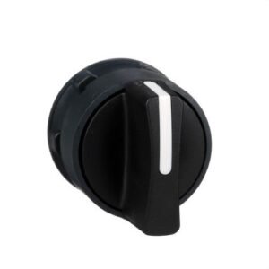 Schneider ZB5AD2 Cabeza selector diámetro 22 maneta corta negra 2