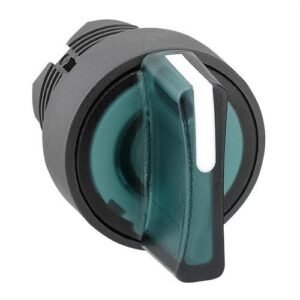Schneider ZB5AK1333 Cabeza selector diámetro 22 con 3 fijas maneta
