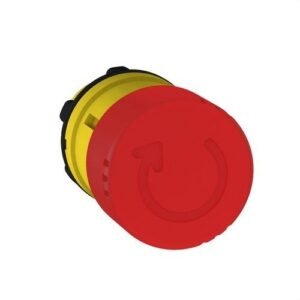 Schneider ZB5AS834 Cabeza pulsador seta diámetro 30 girar roja