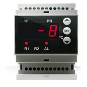 AKO-15223 termostato 230 V con 2 relés y sonda NTC DIN